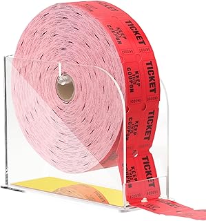 Acrylic Raffle Ticket Dispenser 5.6*7.6*3.1inch Raffle Ticke