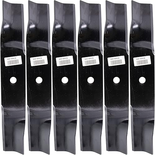 CUB CADET 942-04416 Hoja de 19" Paquete de 6 cubiertas de 54" Pro X 654 Z 154 554 Tank Z-Force CUB CADET 942-04416 Hoja de 19" Paquete de 6 cubiertas de 54" Pro X 654 Z 154 554 Tank Z-Force