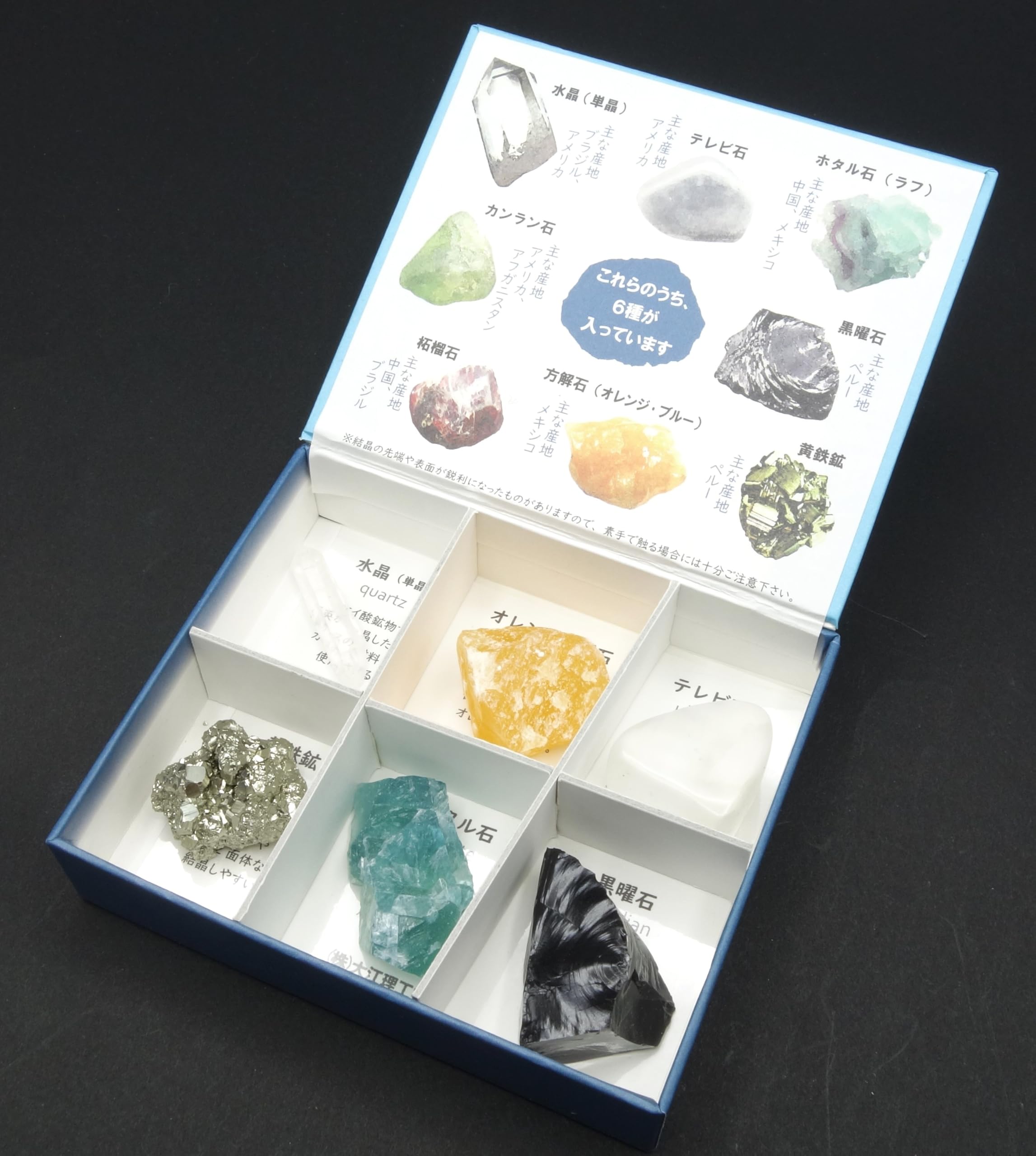 Amazon | 大江理工社(Oherikosha) 地球のかけらシリーズ 鉱物博士の