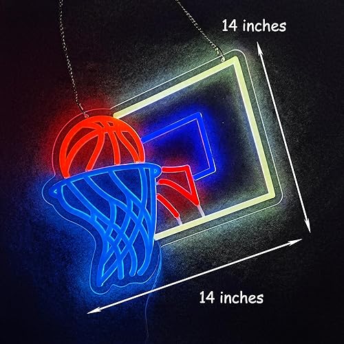 Miniatura 5 de Señales de neón deportivas (Baloncesto 1)