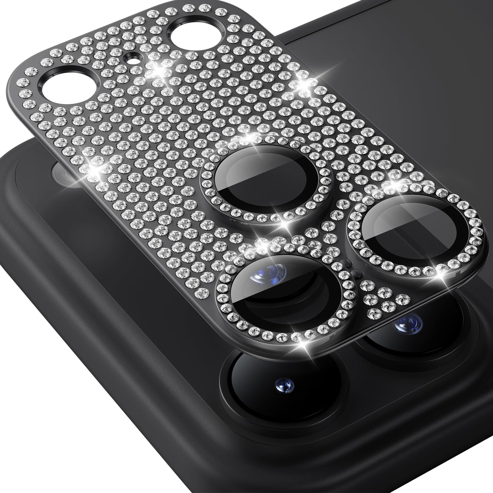 Hoerrye for iPhone 18 Pro Max Camera Lens Protector - Matte Alloy, HD Clear