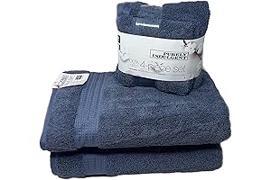 Purely Indulgent Bath Towels: 6-Piece Luxury Set for a Spa-Like Experience