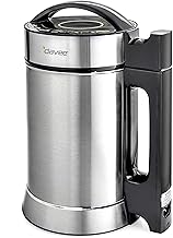 Brand - IAE15-1.9 Liter Automatic Hot Soy Milk (Almond, Rice, Quinoa Milk) Soup, Porridge & Cold Juice Maker - 2 Layer Stainless Steel - Recipe Booklet