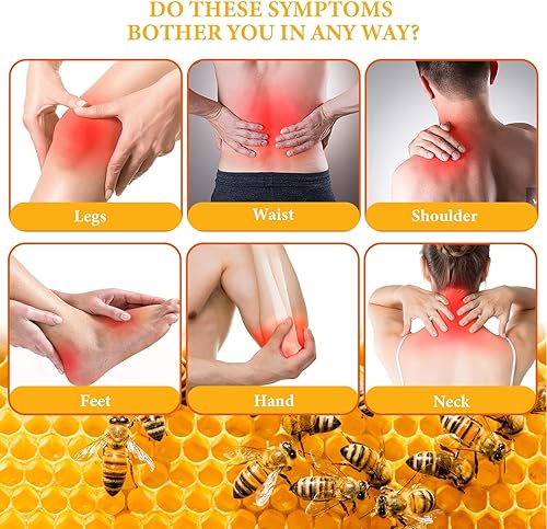 Miniatura 6 de Crema de veneno de abeja de Nueva Zelanda, crema para articulaciones musculares de alta resistencia, orgánica natural, calma la espalda, cuello,