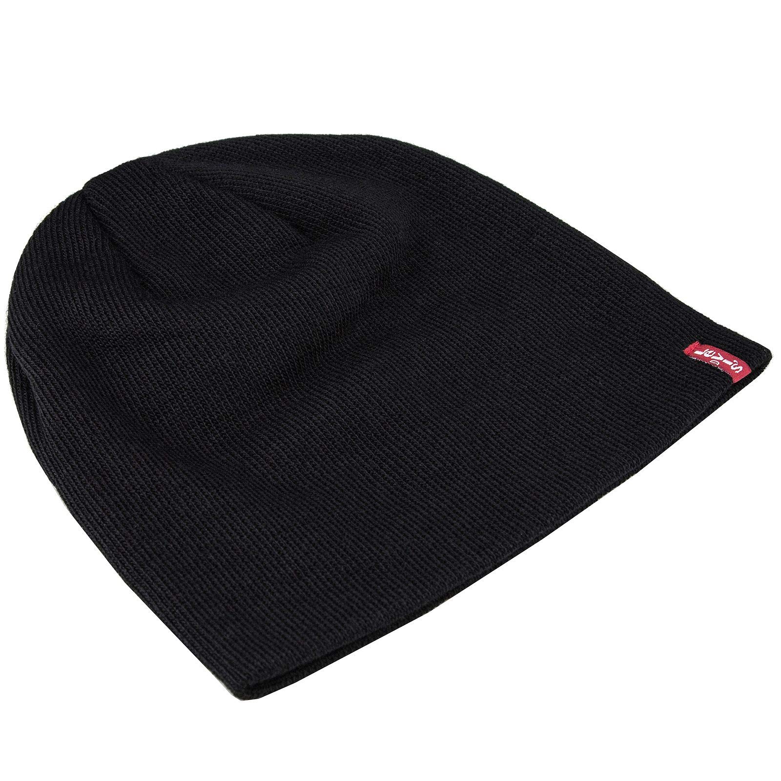 Levi's Men's Otis Beanie, Black (Regular Black 59), L-XL