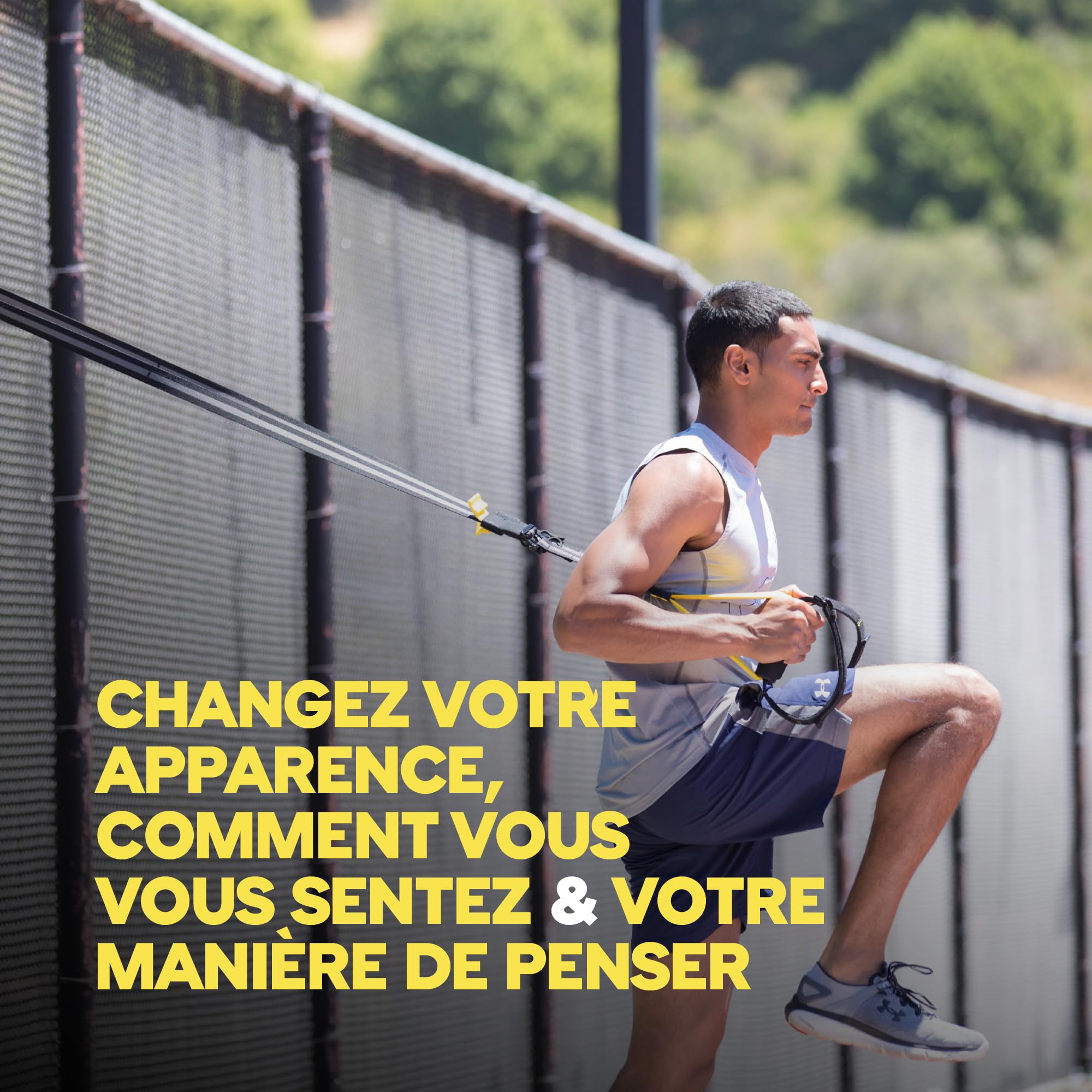 TRX Kit d'entraînement à suspension tout-en-un et kit de musculation – Système de gym à domicile pour les amateurs de sport chevronné, comprend un accès au club d'entraînement TRX