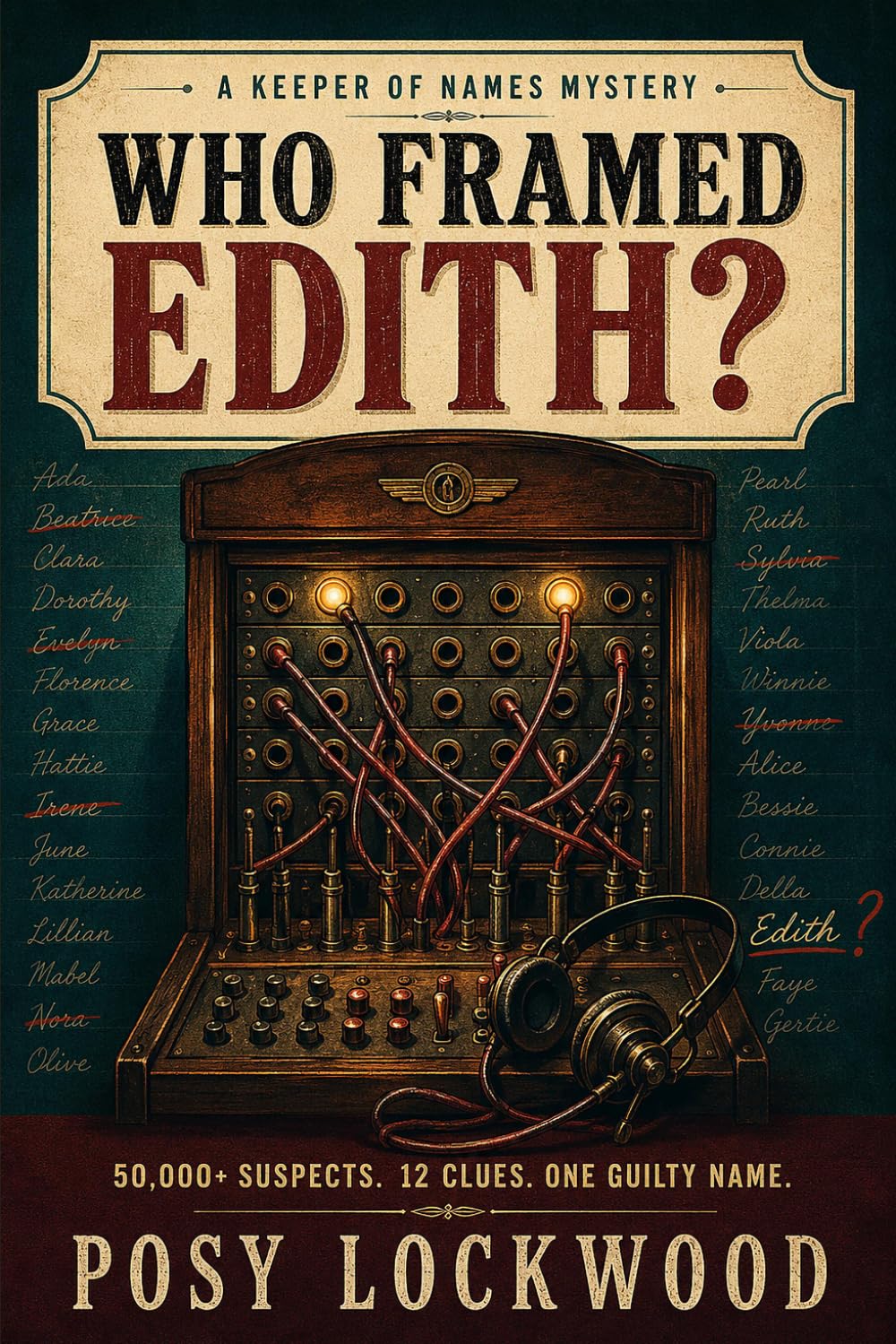 Who Framed Edith?: A Murder-Mystery Logic Puzzle: Find One Killer Hidden in 50,000 Suspects (Keeper of Names)