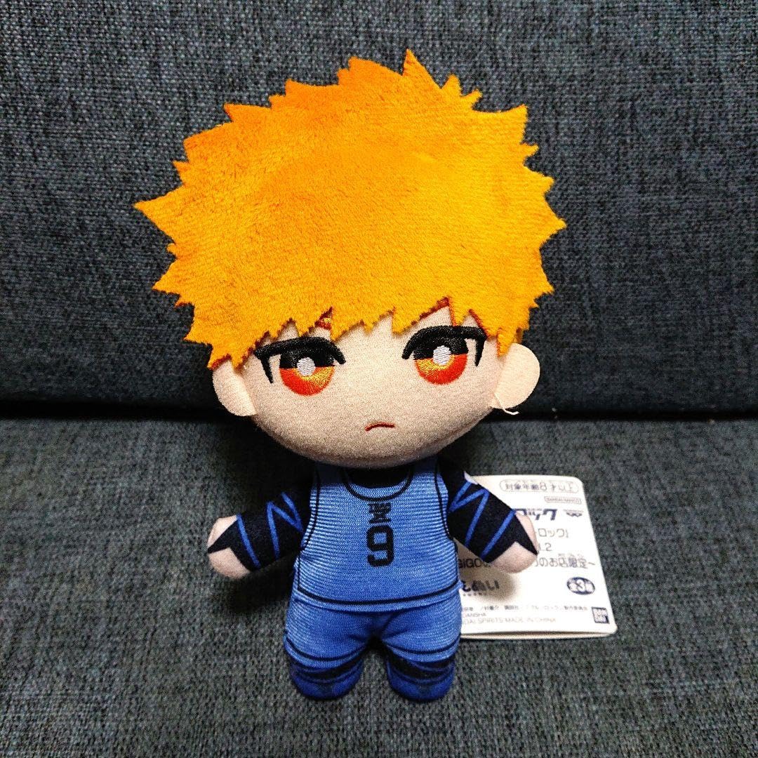 新品未使用 國神 ブルーロック でっかいぽふっとぬいぐるみ TVアニメ『ブルーロック』 でっかいぽふっとぬいぐるみ～千切豹馬・國