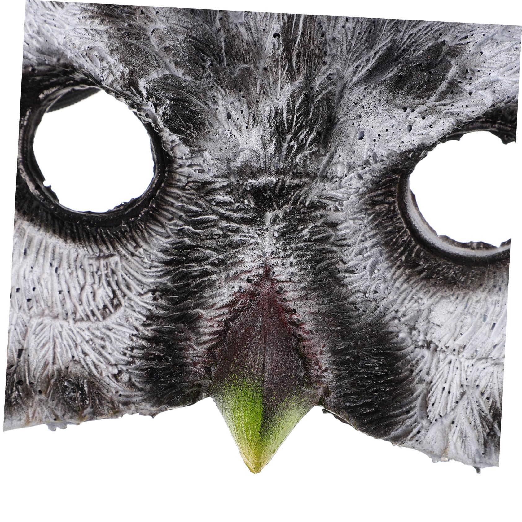 KESYOO Pu Grey Masquerade Bird Mask Horror Mask Crow Masks Bird Mask