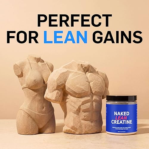 Miniatura 8 de NAKED Lean Creatine HCl en polvo, 100 porciones  Clorhidrato de creatina Con-Cret con extracto orgánico de tuna espinosa, electrolitos  crecimiento