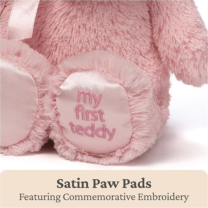 Baby GUND My First Teddy Bear Peluche Rosa 10 pulgadas miniatura 5
