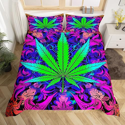 Miniatura 16 de Erosebridal Juego de ropa de cama de guepardo, tamaño King, con estampado de leopardo y rosas azules, funda de edredón con temática de animales