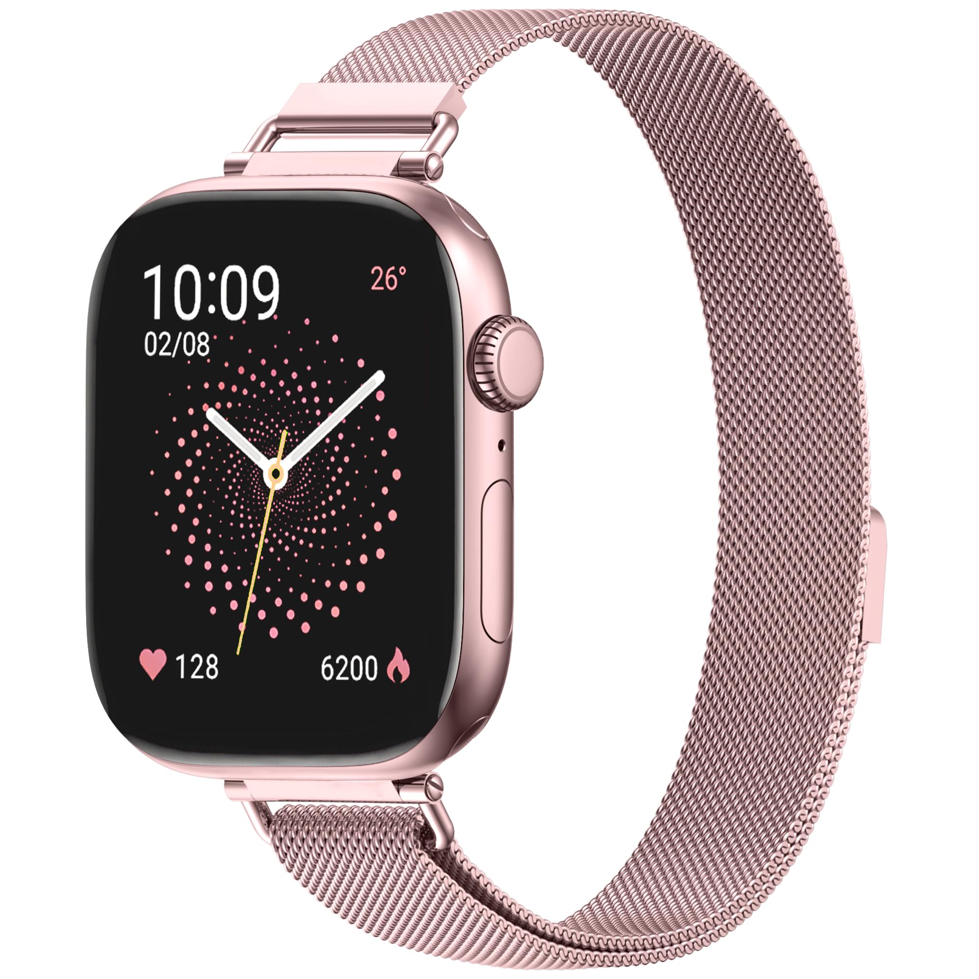 14MM Ultra-Slim Milanese Loop for Apple Watch Band for Women 42mm 38mm | 41 40 46 45 44mm…
