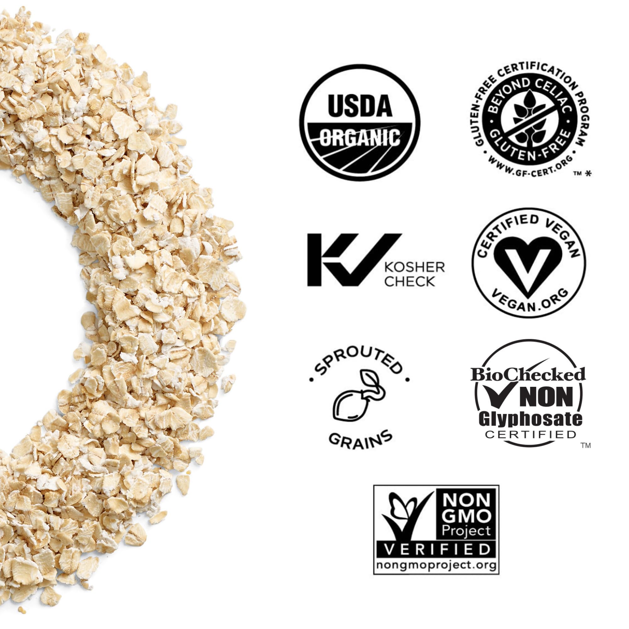 One Degree Organics Sprouted Quick Oats 24oz thumbnail 2