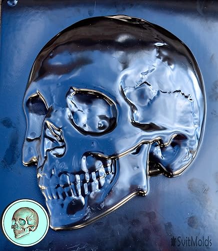 Miniatura 4 de SvitMolds Molde de calavera de bricolaje Panno placa de hormigón de cemento (D85+D86)