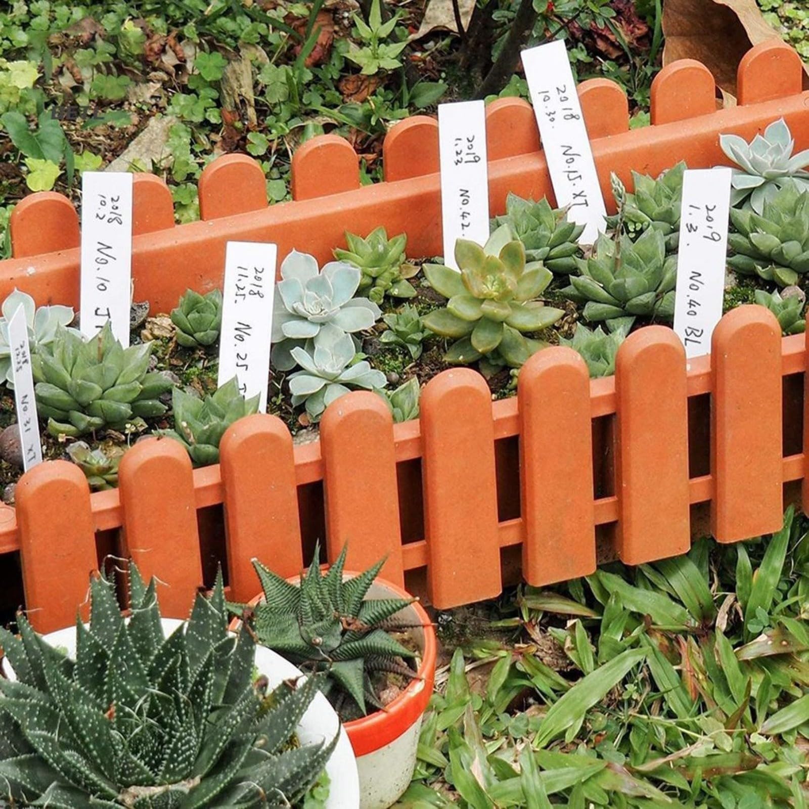 MIHEY 1000 etichette in plastica per piante da giardino da 10,2 cm