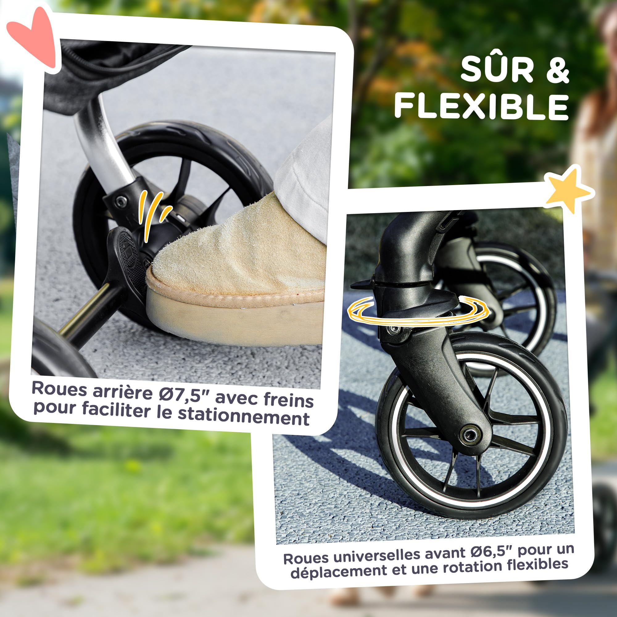 PawHut Poussette buggy pliable pour chien, porte-gobelets, laisse de sécurité, roues avec frein à 360°, fenêtre à mailles, alliage d'aluminium, chariot pour chien chat petit et miniature, gris