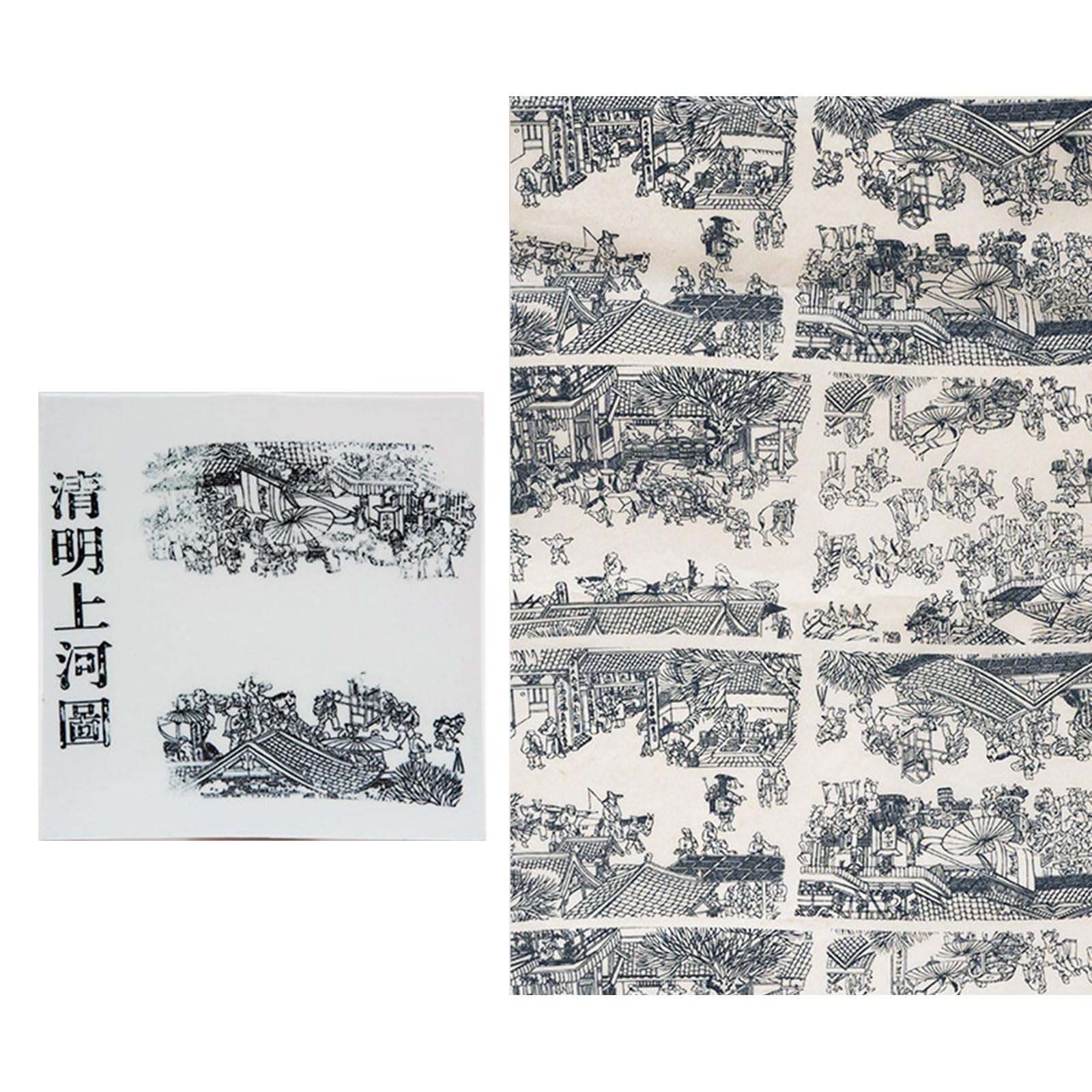 HUANGANG Pottery Ceramic Clay Transfer Paper Ceramic Decals Glaze Underglaze Flower Paper For Pottery Ceramic Clay Art Craft