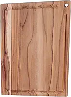 Tábua De Corte Retangular 40cmx28cm Tábua De Churrasco Madeira Teca Tramontina