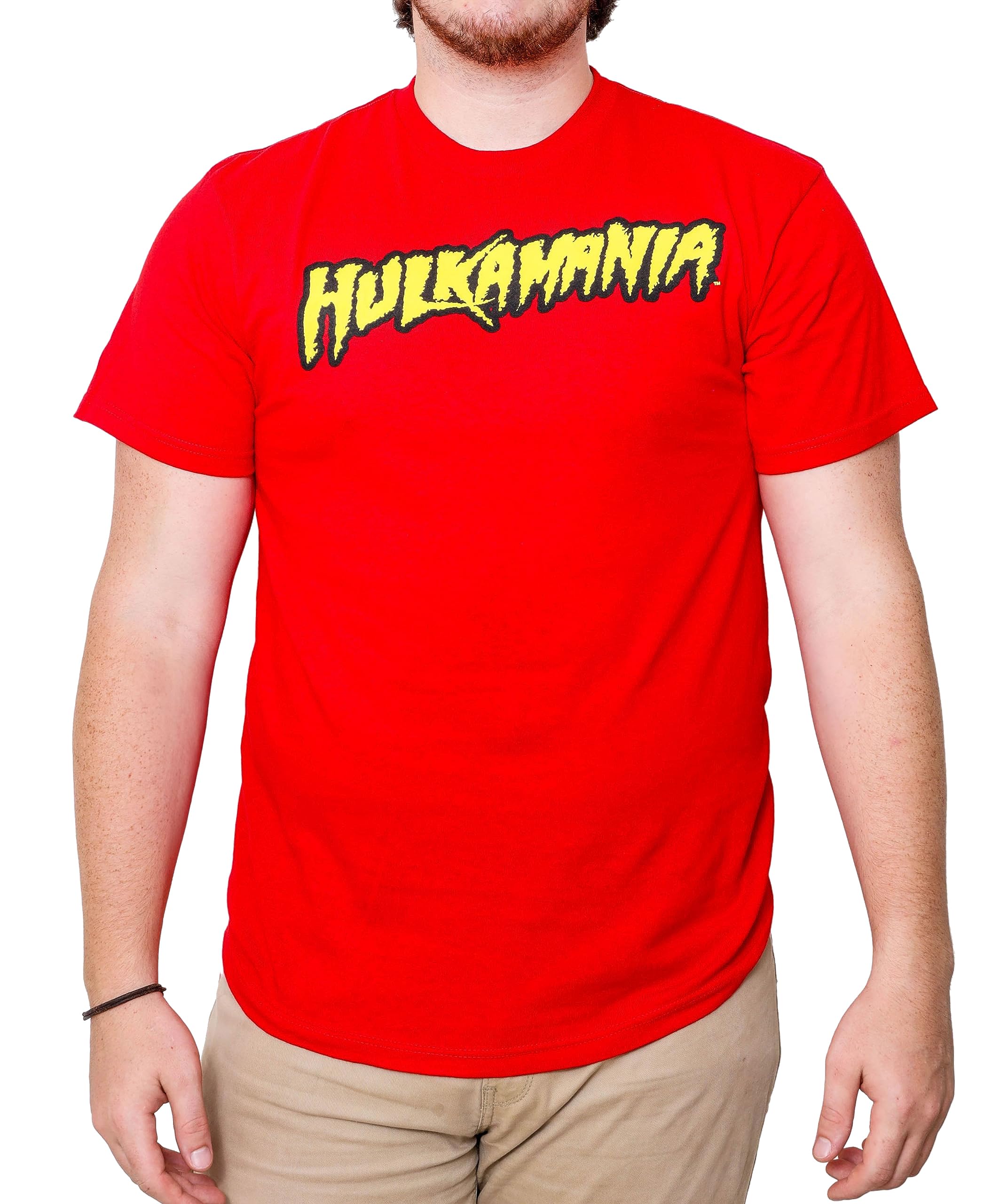 WWEHulk Hogan Hulkamania Wrestling Adult T-Shirt