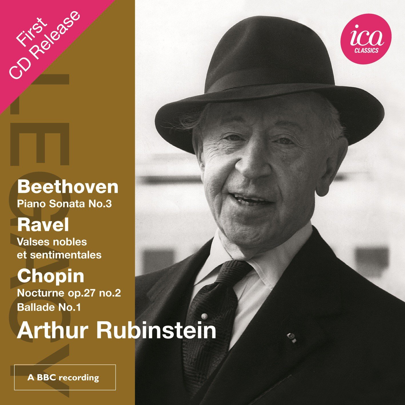 BEETHOVEN: PIANO SONATA NO. 3 - RAVEL: VALSES NOBLES ET SENTIMENTALES - CHOPIN