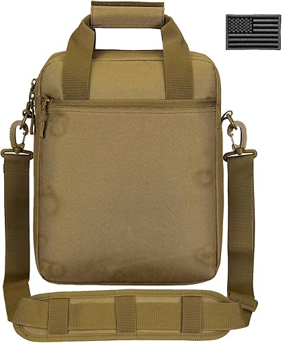 Miniatura 2 de Maletín táctico, bolsa de mensajero para laptop, bolso de hombro Molle resistente para hombre (incluye paquete)