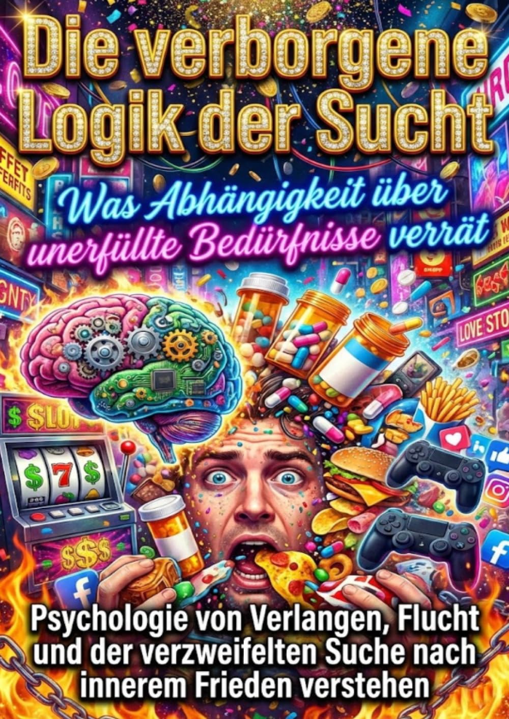 Die verborgene Logik der Sucht: Was Abhängigkeit über unerfüllte Bedürfnisse verrät: Psychologie von Verlangen, Flucht und der verzweifelten Suche nach innerem Frieden verstehen
