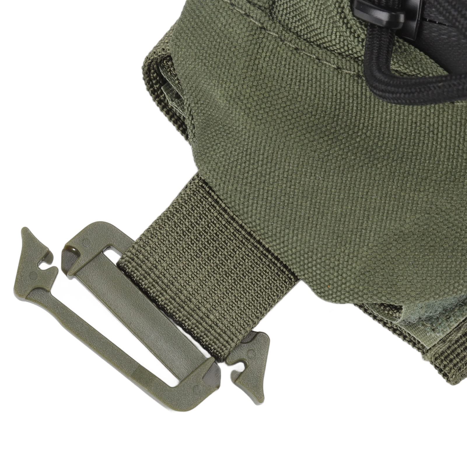 Pwshymi Hiking Waist Bag, Outdoor Backpack Shoulder Strap Pouch Clip On Pouch Backpack Attachment Bag for Hikers Camping, Traveling - Image 3