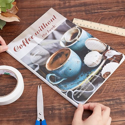 Miniatura 6 de GORGECRAFT Cinta de reparación de encuadernación de libros de 34 pulgadas x 656 pies cinta adhesiva de tela blanca cinta adhesiva de tela segura