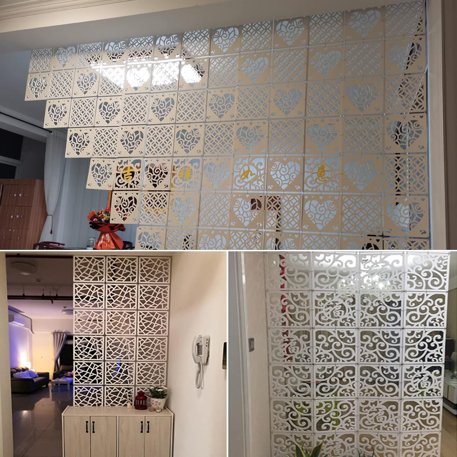 山水画 掛軸】関山月風 小橋人家 絹本 中堂 168×65 証明書付 仿古美術