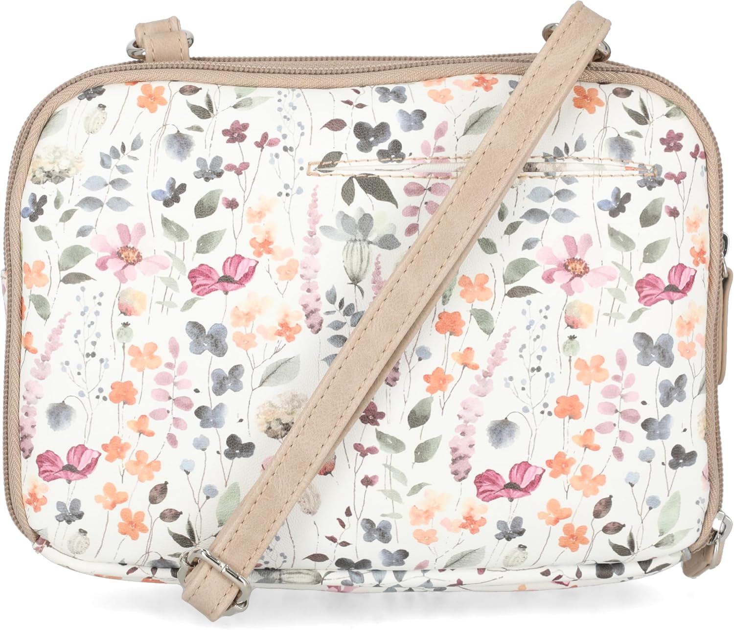 MultiSac Zippy Triple Compartment Crossbody Bag
