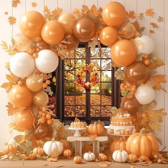 Mocsicka 7x5ft Fall Backdrop Window Maple Leaves Fall Forest Photography Backdrop Autumn Thanksgiving Party Decorations Nature Scene Photo Booth Props