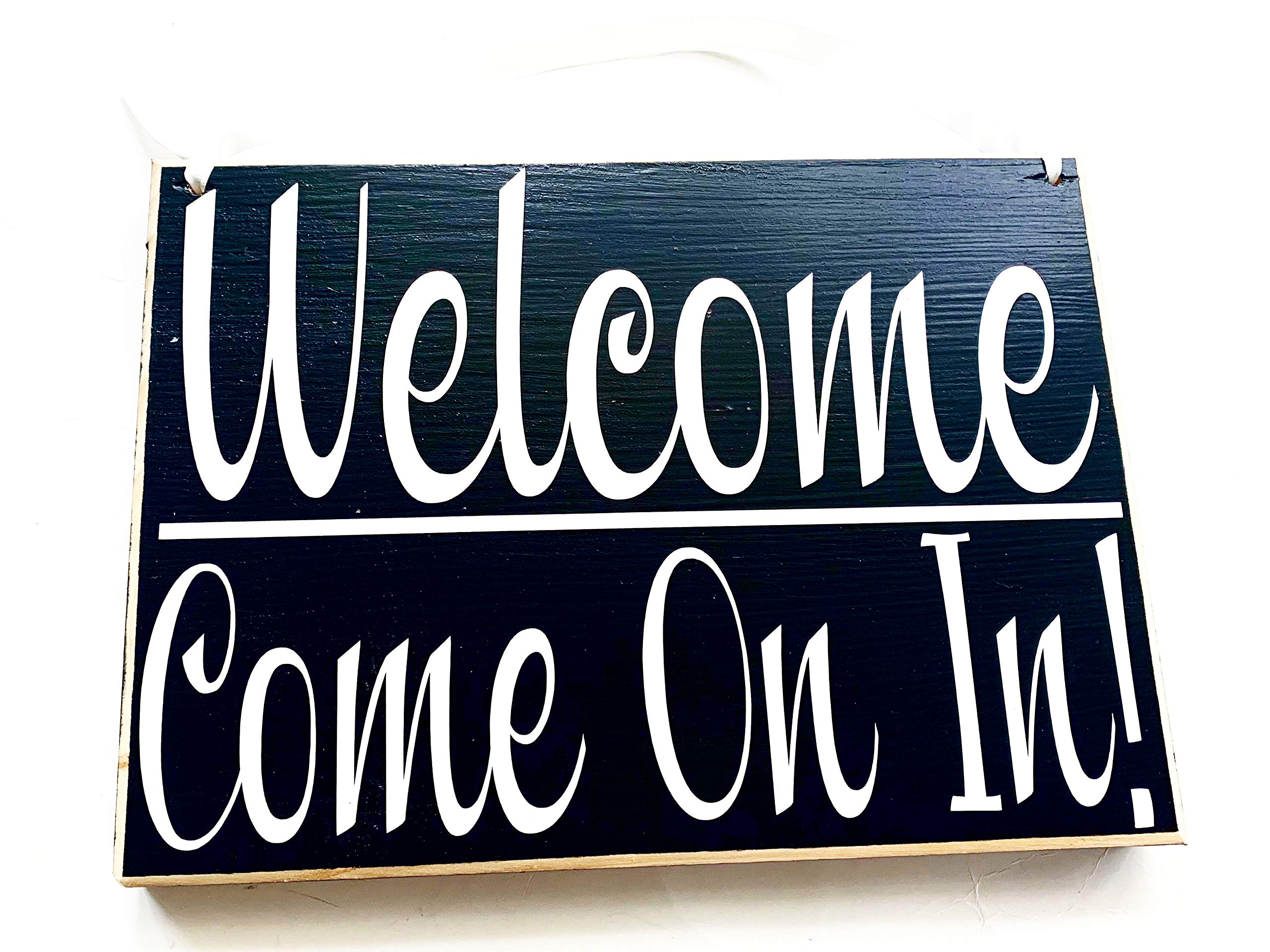 Welcome Come In Open Front Door Welcome