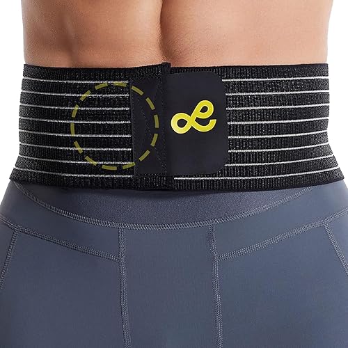 gagaiuco Cinturón de hernia umbilical para hombres y mujeres  Carpeta de apoyo abdominal con almohadilla de compresión  Ayuda para la prevención de