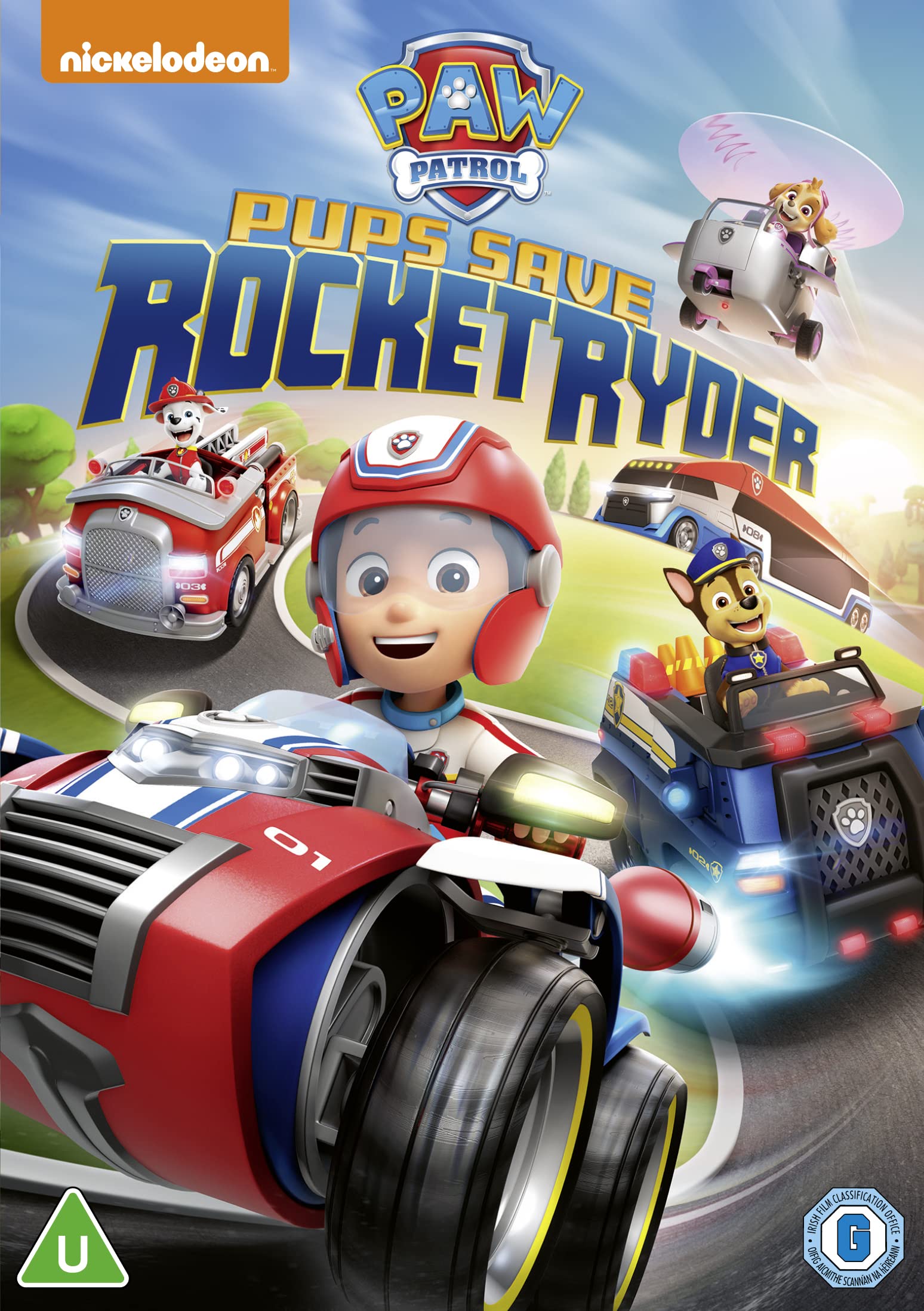 Paw Patrol: Pups Save Rocket Ryder [U] DVD
