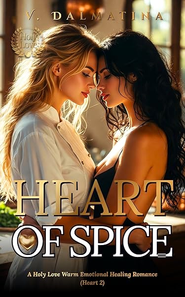 Cover of Heart of Spice: A Holy Love Warm Emotional Healing Romance (Heart 2) by V. Dalmatina