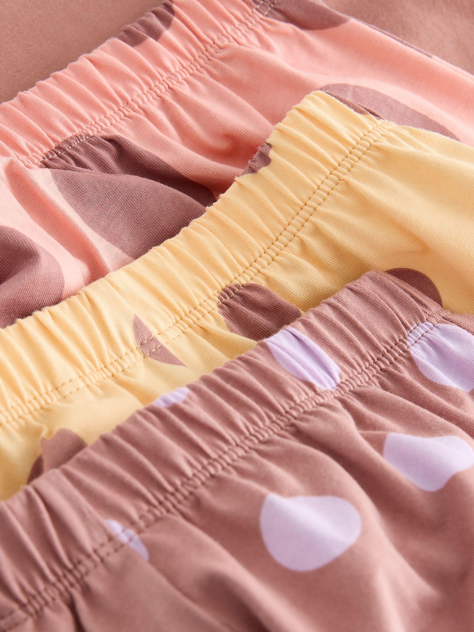 NEXT Mädchen Kurze Schlafanzüge, 3er-Pack