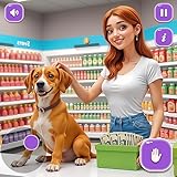 Cat Chaos Pet Shop 25, simulador de supermercado, gerente de tienda, juegos de animales 3D definitivos
