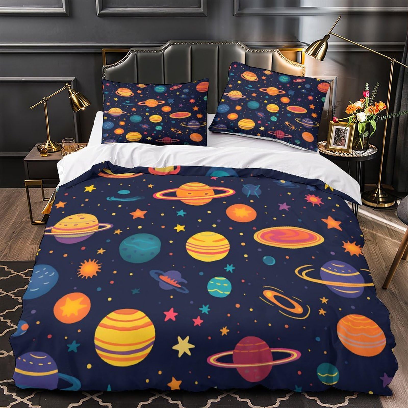 Ensemble de literie microfibre résistant haut de gamme lit King