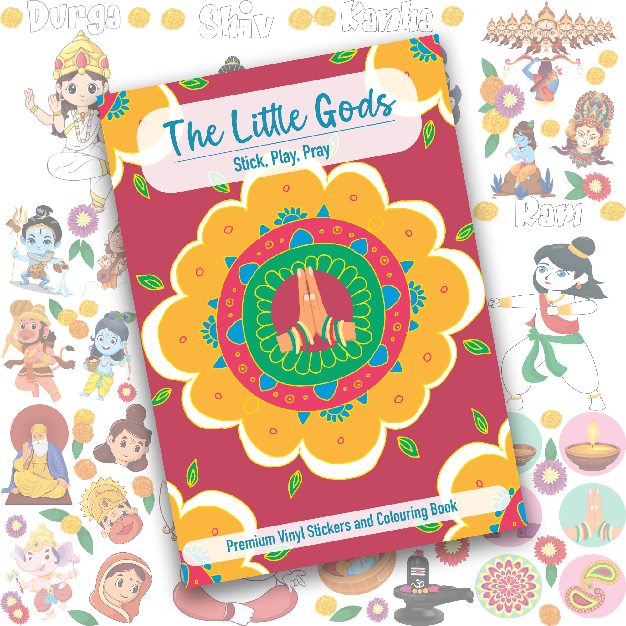Sponsored Ad - Ambiyaa The Little Gods Colouring and Activity Booklet