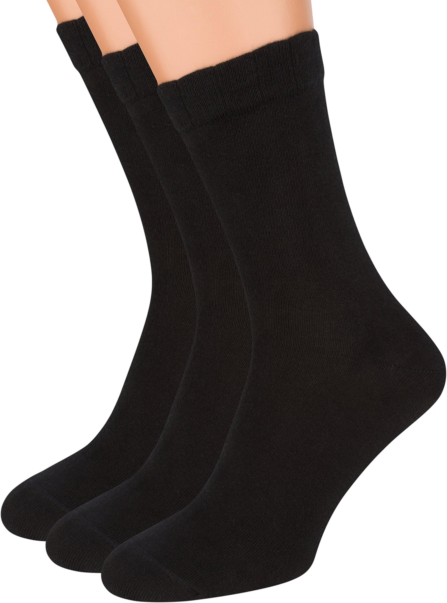 Summer Dress Socks for Men, 3 packs Thin Breathable Crew Black Socks, AIR SOCKS