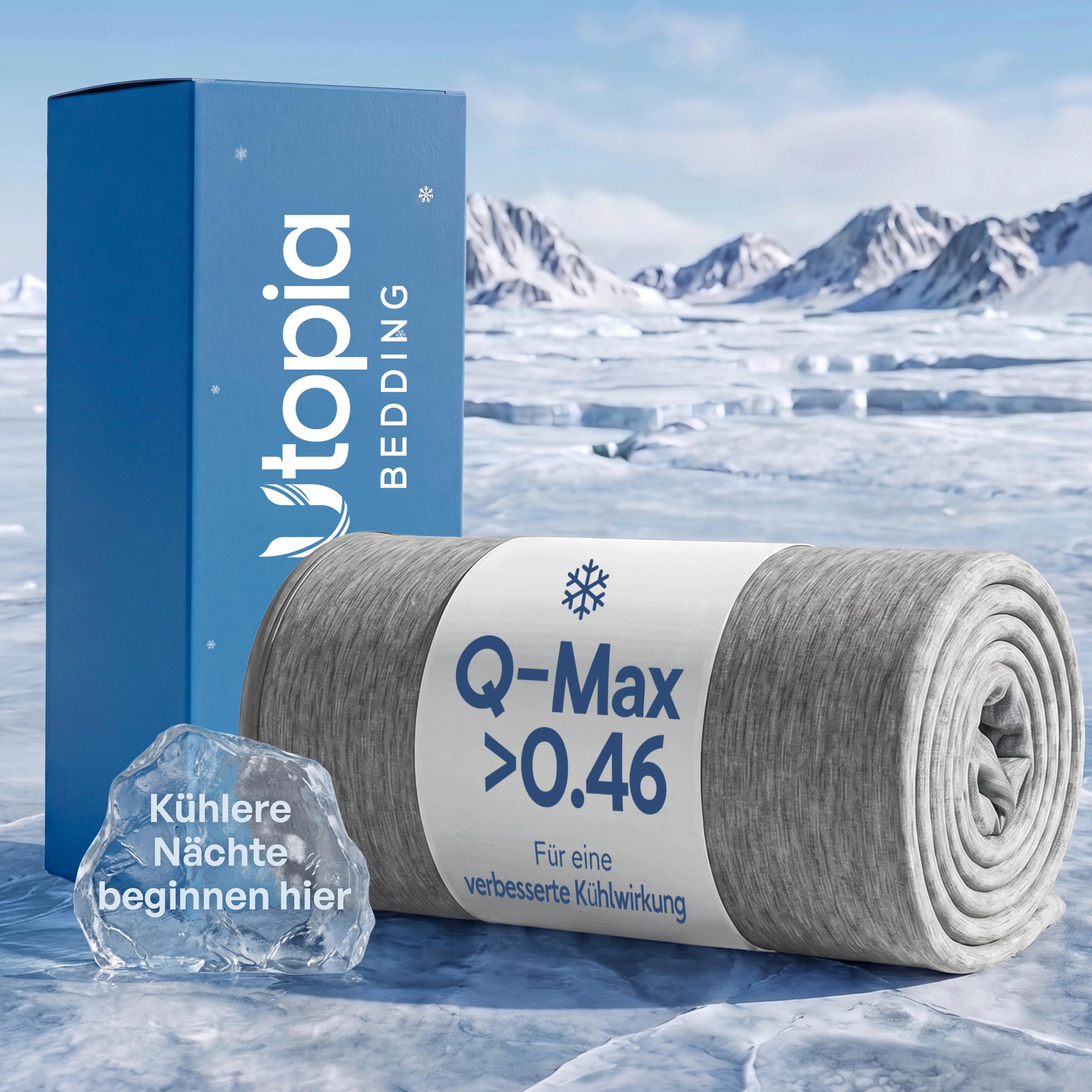 Utopia Bedding Kühldecke 150x200 cm – Leichte Sommerdecke