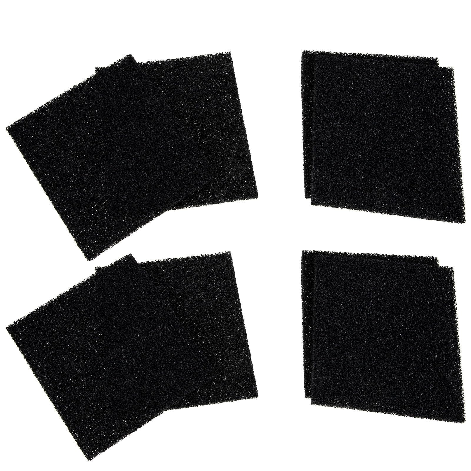 Filtros de carbón activo de alta absorción en fibra negra para botes de basura 8