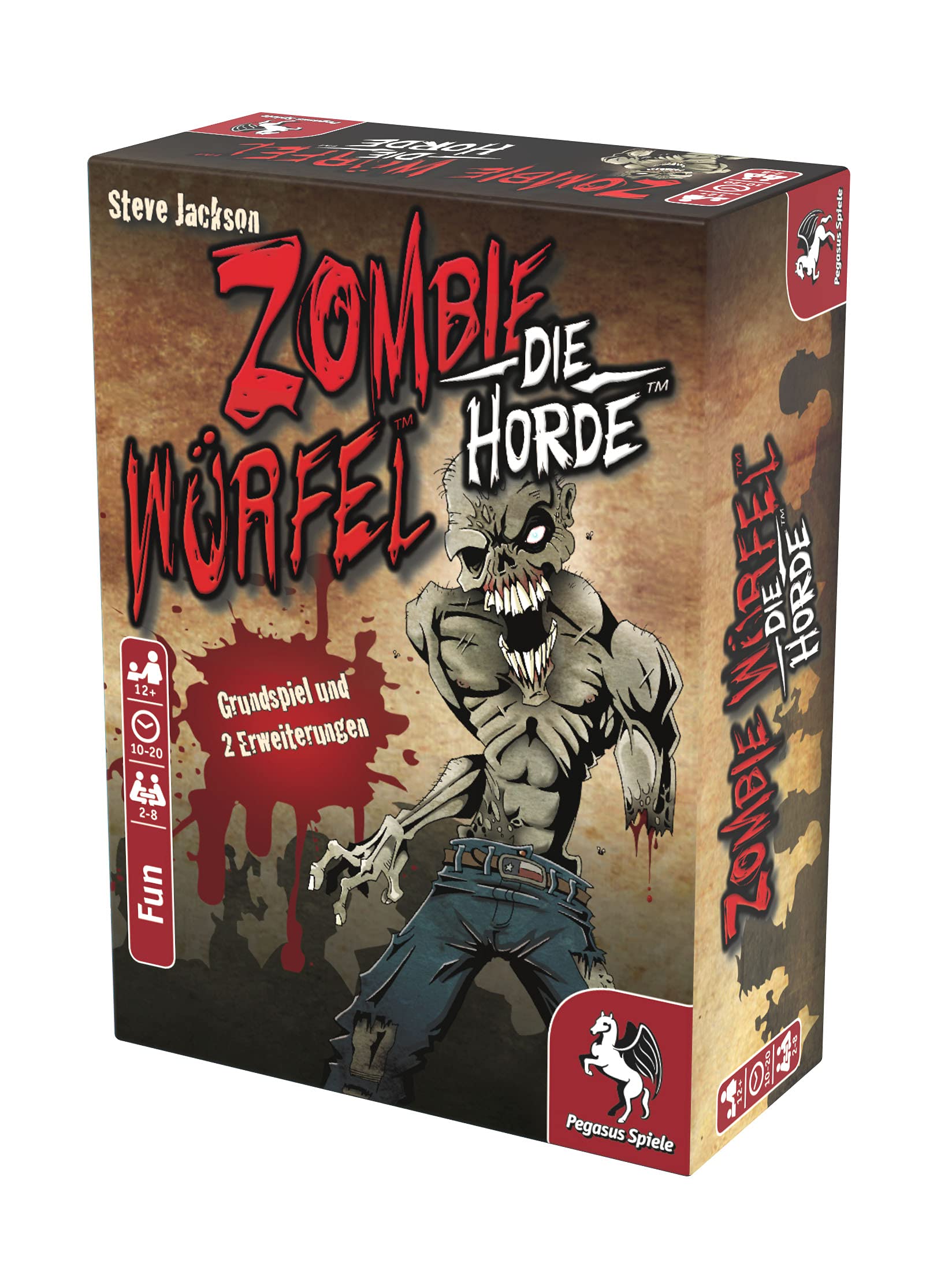 Pegasus Spiele GmbH Zombie Würfel - Die Horde