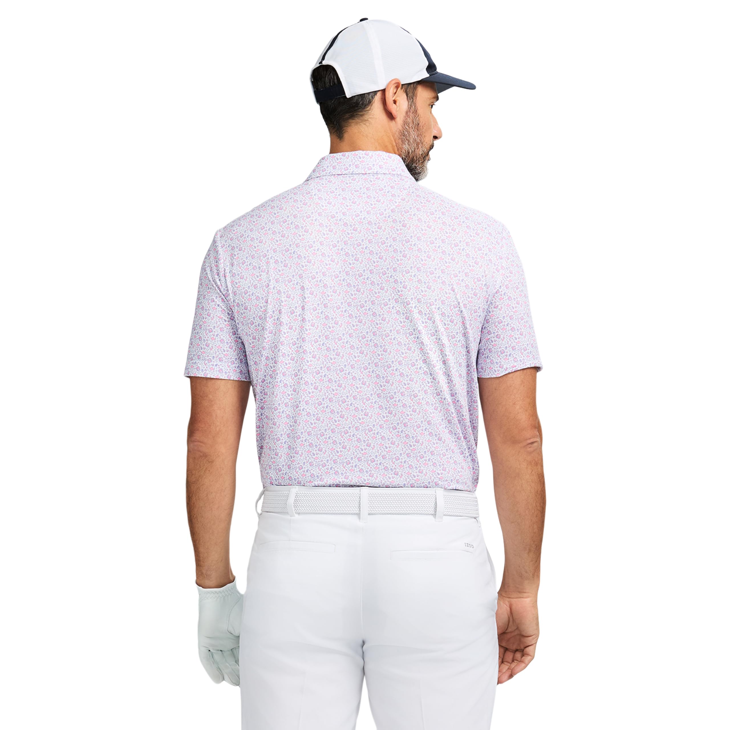 Izod Swingflex Elite Short Sleeve Golf Polo Swingflex Elite - Polo de Golf de Manga Corta Hombre (Pack de 1)