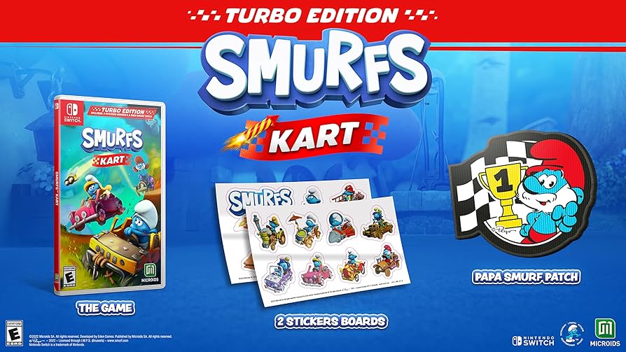 新品　スマーフカート ターボエディション SMURFS KART シュリンク付き Amazon.co.jp: Smurfs Kart - Day 1 Edition (輸入版:北米