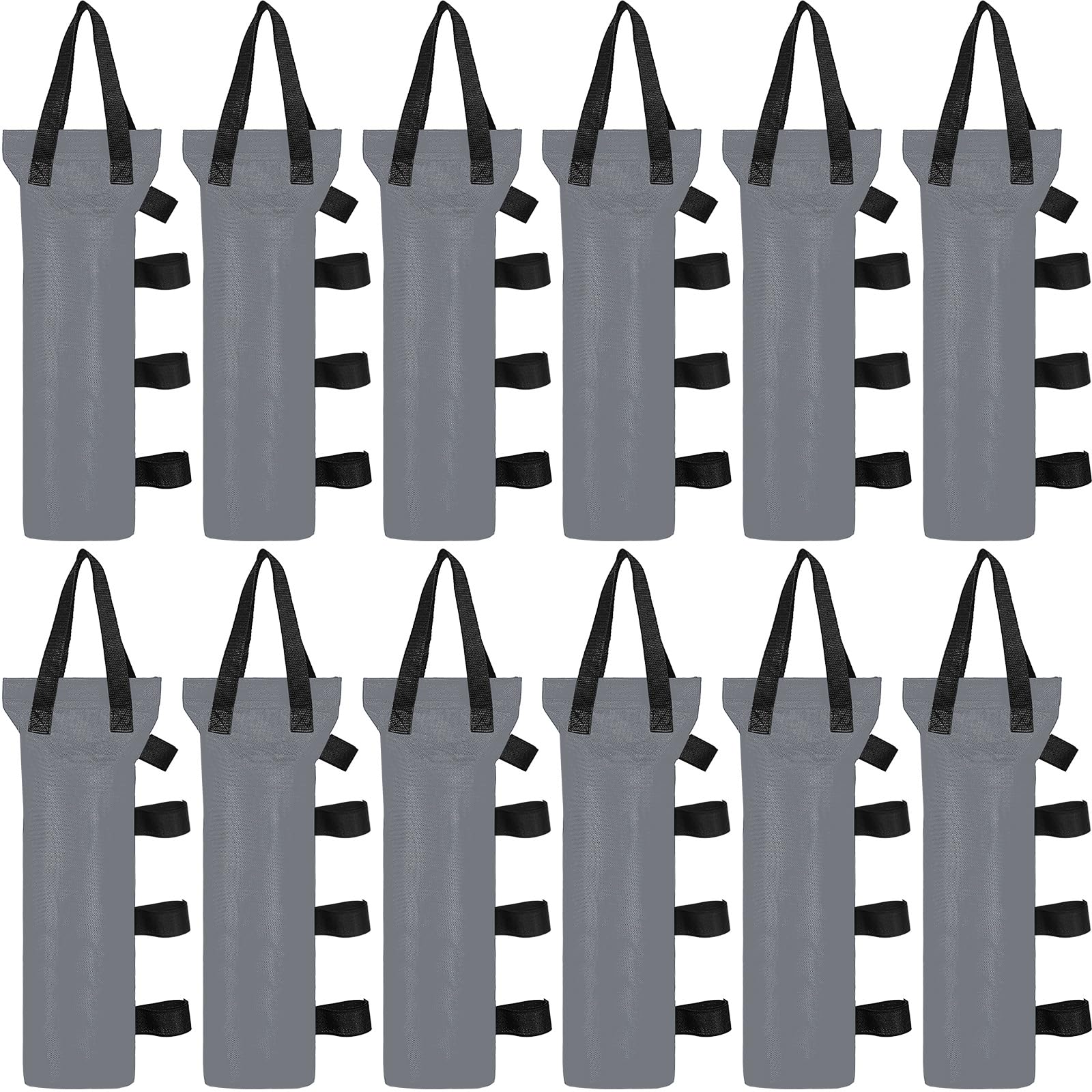 EBOOT 12 Pcs Canopy Sand Bags Weight Bags 264 LBS Total, Heavy Duty Canopy Weights Large Tent for Outdoor Tent Instant Shelter Patio Umbrella, Without