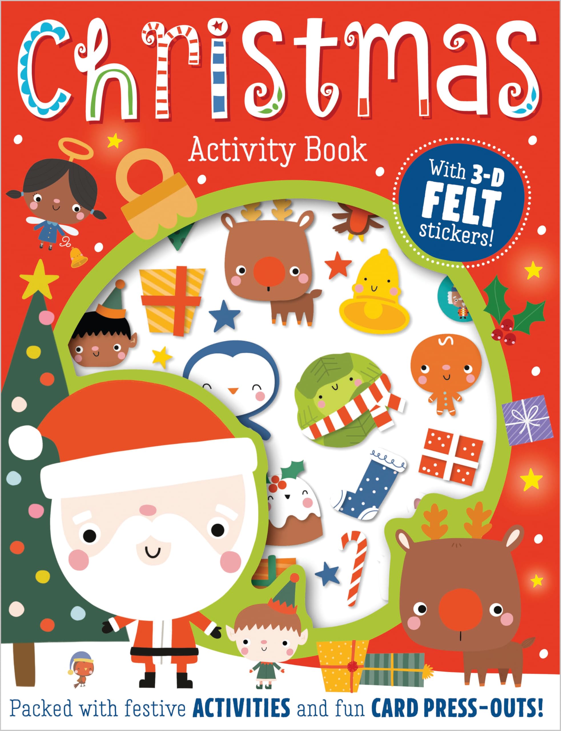 Christmas Activity Book (Felt Stickers)