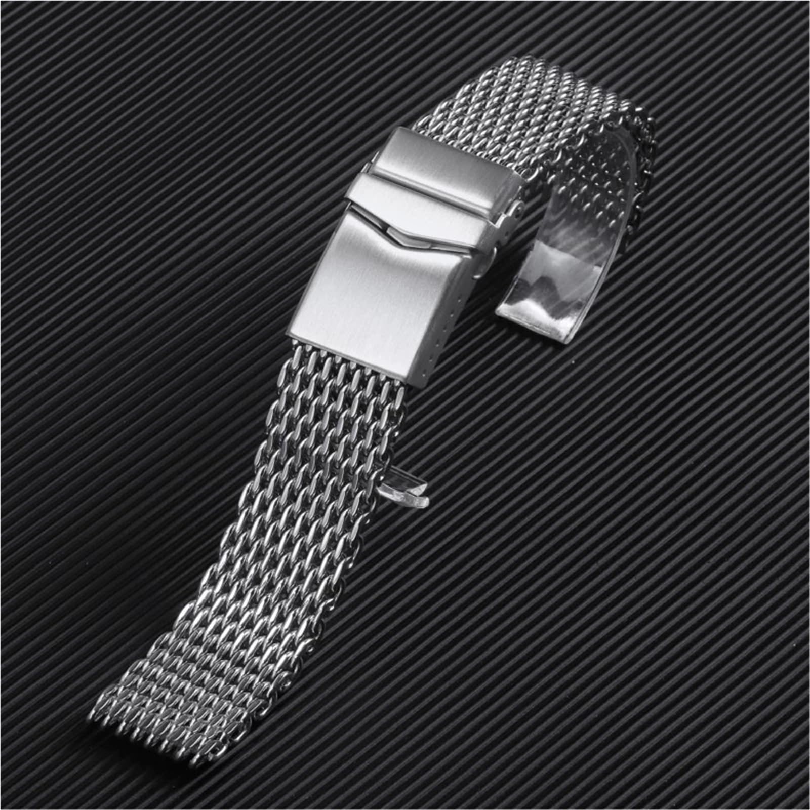 pasek do zegarka Pasek ze stali nierdzewnej do zegarka 20 mm 22 Uniwersalny pasek kwarcowego smartwatch