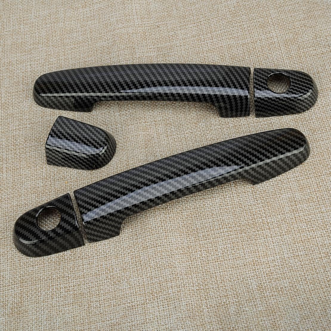 LCCOZMD 1 Pair Car Exterior Door Handle Cover Trim Fit for Scion TC Hatchback for North 2010 2009 2008 2007 2006 2005